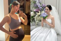 妊娠29週目のナム・ボラ、自宅で臨月Dライン公開…「体がとても重い」と率直な日常を明かす