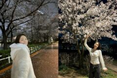 「桜の下で女神のような美しさ」…ソン・ヘウン、近況公開にネットユーザーの反応「爆発」