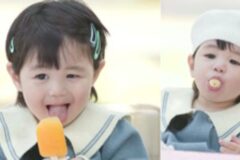 生まれて初めてのアイスに眉をひそめた日韓夫婦の15か月息子…すぐ夢中で舐め続ける姿にスタジオ悶絶