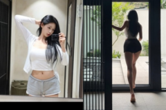 「健康美がまぶしい」バレーボール選手イ・ジン、運動で作り上げた美ボディ写真を公開